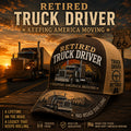 💥LAST DAY49% OFF -🚛 RETIRED TRUCK DRIVER CAP